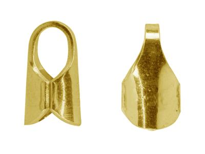 Terminale A Tubo Da 3 Mm, Oro Giallo 18 Carati. Rif. 17197