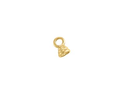 Punta Tonda Godronato 2,5 Mm, Oro Giallo 18 Carati. Rif. 07094 - Immagine Standard - 2