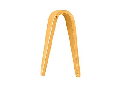 Asola Triangolare 9,1 X 3 Mm, Oro Giallo 18k. Rif. 07251-2 - Immagine Standard - 2