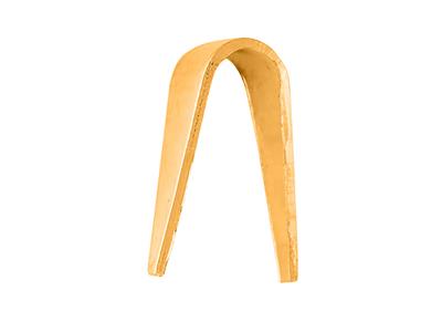 Asola Triangolare 10,3 X 4,5 Mm, Oro Giallo 18k. Rif. 07251-3 - Immagine Standard - 2
