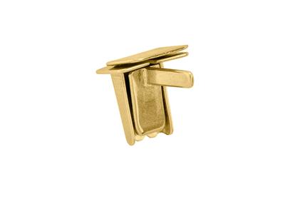 Chiusura A Cricchetto Da 4,5 Mm, Oro Giallo 18 Carati. Rif. 07167 - Immagine Standard - 2
