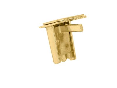 Chiusura A Scatto 5,5 Mm, Oro Giallo 18 Carati. Ref. 07167 - Immagine Standard - 2