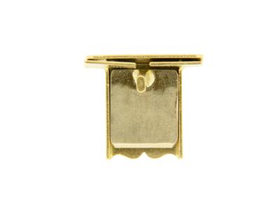 Chiusura 6,5 Mm, Oro Giallo 18 Carati. Ref. 07167