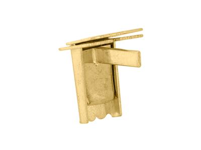 Chiusura A Cricchetto Da 6,5 Mm, Oro Giallo 18 Carati. Rif. 07167 - Immagine Standard - 2
