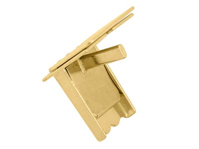 Chiusura A Cricchetto Da 8 Mm, Oro Giallo 18 Carati Ref. 07167 - Immagine Standard - 2