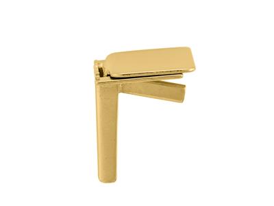 Chiusura A Cricchetto Da 8 Mm, Oro Giallo 18 Carati Ref. 07167 - Immagine Standard - 3