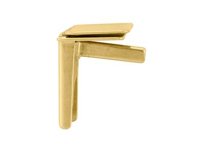 Chiusura A Cricchetto Da 10 Mm, Orogiallo 18 Carati. Rif. 07167 - Immagine Standard - 2
