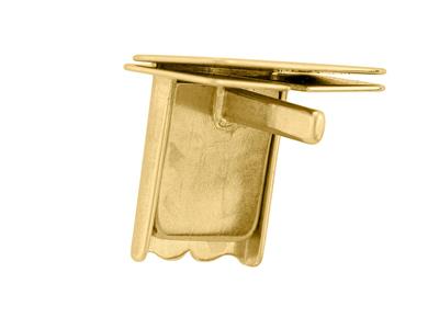 Chiusura A Cricchetto Da 10 Mm, Orogiallo 18 Carati. Rif. 07167 - Immagine Standard - 3