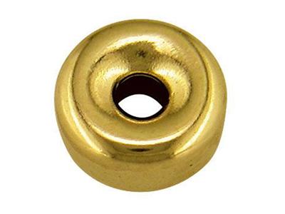 Distanziatore Liscio Da 6 Mm, Oro Giallo 18 Carati. Rif. 04755 - Immagine Standard - 1