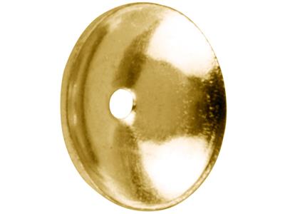 Confezione Da 6 Di Coppette, 605, 3 Mm, Oro Giallo Da 18 Kt, 100 Oro Riciclato