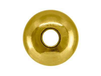 Sfera, Pesante, Lucida, 2 Fori, 7 Mm, Oro Giallo 18 Carati - Immagine Standard - 3