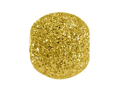 Sfera Laser Pesante 2 Fori, 4 Mm, Oro Giallo 18 Carati - Immagine Standard - 2