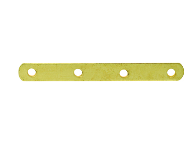 Distanziatore A 4 Fori 22 Mm, Oro Giallo 18 Carati. N. 4 Bis - Immagine Standard - 1