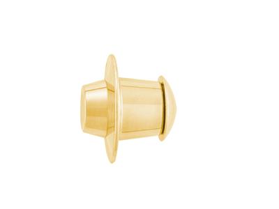 Protezione Punta Con Collare, Oro Giallo 18 Carati. Rif. 07118-bis