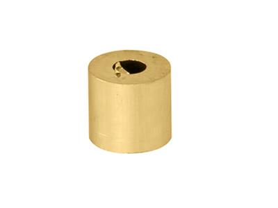 Presa Cilindrica Per Pietra Rotonda Di 2,3 Mm, Oro Giallo 18 Carati Rif. 4449-05 - Immagine Standard - 1