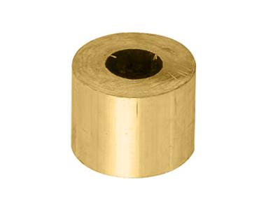 Tronchetto Cilindrico Per Pietra Rotonda Di 3 Mm, Oro Giallo 18 Carati Rif. 4449-09 - Immagine Standard - 1