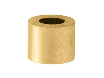 Castone Cilindrico Per Pietra Tondada 4 Mm, Oro Giallo 18 Carati. Rif . 4449-13 - Immagine Standard - 1