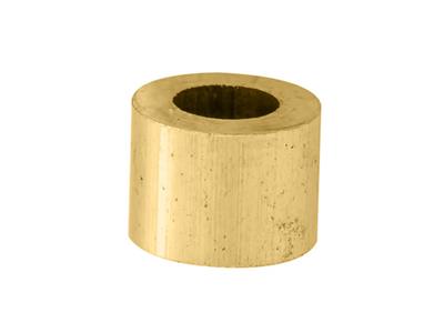 Tronchetto Cilindrico Per Pietra Rotonda Di 5 Mm, Oro Giallo 18 Carati Rif. 4449-15 - Immagine Standard - 1