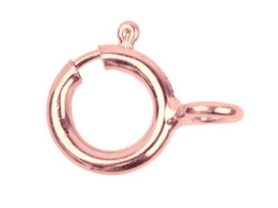 Anello A Molla Leggero 5 Mm, Oro Rosso 18 Carati. Codice 07051 - Immagine Standard - 1