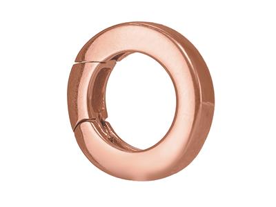 Chiusura Invisibile 12,20 Mm, Tubo Piatto, Oro Rosso 18k 5n - Immagine Standard - 2