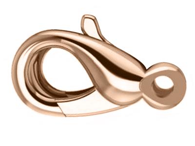 Chiusura A Moschettone Barocco Fuso13 Mm, Oro Rosa 18 Kt 4n. Rif. 370 33 - Immagine Standard - 1