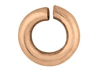 Anello Con Estremit 3,50 Mm, Oro Rosso 18 Carati. Rif. 07103