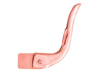 Sistema A Bilanciere Modello Grandein Oro Rosso 18 Carati. Rif. 07414 -3, Coppia - Immagine Standard - 1
