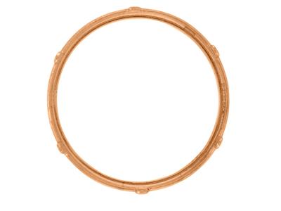 Montatura Solida Per Moneta Da 10 Frs, Oro Rosso 18k. Rif. 02510