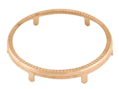Montatura Lapidata Per Moneta Da 20frs, Oro Rosso 18k. Rif. 02505 - Immagine Standard - 2