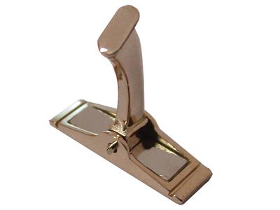 Sistema Di Polsino Completo, Oro Rosa 18 Carati. Rif. 07509-1, Coppia
