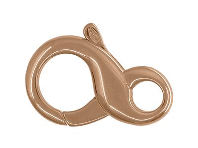 Chiusura Per Manette A Forma Di Otto 15,70 Mm, Oro Rosso 18 Carati. Rif. 17069 - Immagine Standard - 1