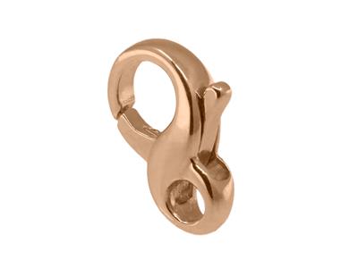 Chiusura Per Manette A Forma Di Otto 15,70 Mm, Oro Rosso 18 Carati. Rif. 17069 - Immagine Standard - 2