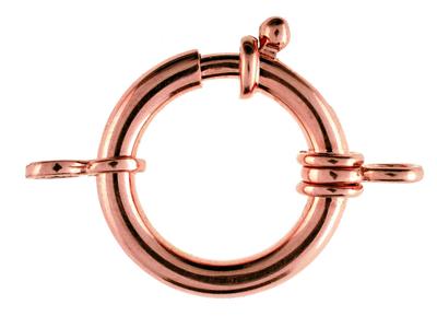 Anello Marino Con Doppio Anello 19mm, Oro Rosso 18k 5n. Rif. 1700 - Immagine Standard - 1