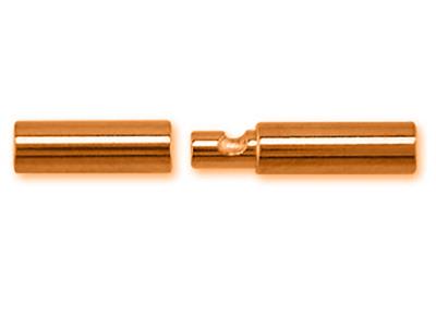 Chiusura A Baionetta Diametro Interno 2,1 Mm, Oro Rosso 18k 5n. Rif. 17160