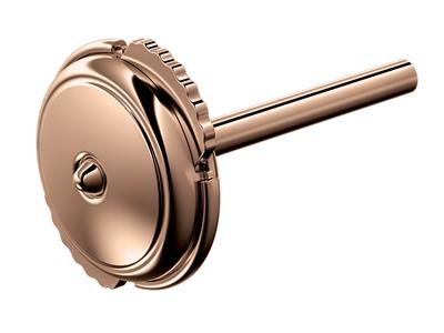Sistema Smartlock 7 Mm, Stelo 12 Mm, Oro Rosso 18 Carati 5n, Ogni Pezzo
