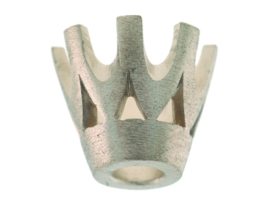 Lunetta A 8 Griffe Per Pietra Tondada 4,5 Mm, Oro Bianco 18k Pd 10. R If.2020 - Immagine Standard - 2