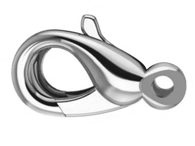 Moschettone Barocco Fuso 18 Mm, Orobianco 18kt Pd 13. Rif. 37033 - Immagine Standard - 1