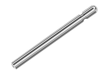 Asta Singola Per Orecchino MM 0,7 X13, Oro Bianco 18 Kt Pd 13. Rif. 0 7400-8, Pezzo - Immagine Standard - 3