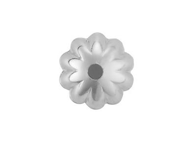 Cappuccio A Coste 4,2 Mm, Oro Bianco 18 Carati. Rif. 04210 - Immagine Standard - 2