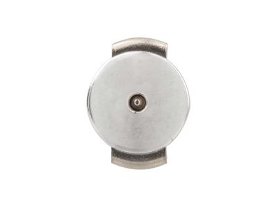 Guardian Confort System Modello Piccolo, Oro Bianco 18 Carati Pd 9. Ref. 8000 Pm, La Coppia - Immagine Standard - 3