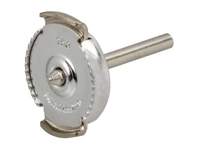 Sistema Sistema Guardian Chiusura Per Orecchini Modello Grande, Oro Bianco 18kt Pd 9. Rif. 8100 Gm, Ciasczzo