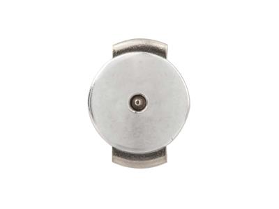 Sistema Sistema Guardian Chiusura Per Orecchini Modello Grande, Oro Bianco 18kt Pd 9. Rif. 8100 Gm, Ciasczzo - Immagine Standard - 3