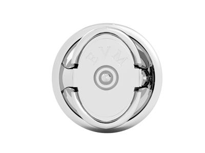 Sistema Per Orecchini Evm, 6,3 Mm, Oro Grigio 18 Carati Pd 13. Rif. 07480, Pezzo - Immagine Standard - 3