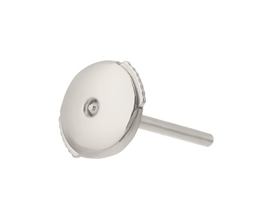 Syst Rimlock 7,08mm Or Gris Rh 18k La Piece Tige 10,8mm