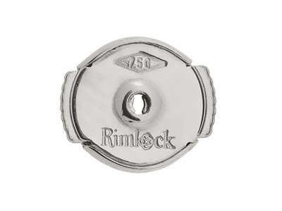 Syst Rimlock 7,08mm Or Gris Rh 18k La Piece Tige 10,8mm - Immagine Standard - 3