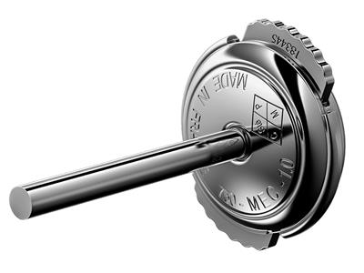 Sistema Smartlock 7 Mm, Gambo 12 Mm, Pd13 Oro Grigio 18 Kt, Al Pezzo - Immagine Standard - 2