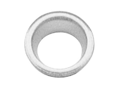 Bate Conico 4,5 X 0,6 Mm, Per Pietra Rotonda 3,9 Mm, Oro Bianco 18 Carati. Ref. 04450