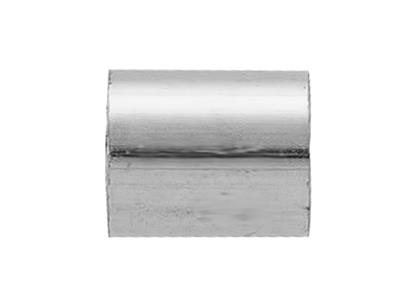 Boccola A Cilindro Per Pietra Tondada 1,5 Mm, Oro Bianco 18 Carati Pd 12,5.rif. 4449-01 - Immagine Standard - 2