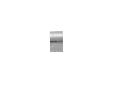 Boccola Cilindrica Per Pietra Tondada 5,5 Mm, Oro Bianco 18 Carati Pd 12,5.rif. 4449-16 - Immagine Standard - 2