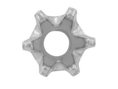 Castone A 6 Griffe Per Pietra Tondada 4,3 Mm, Oro Grigio 18 Carati Pd 12,5. Rif. 01007 - Immagine Standard - 2